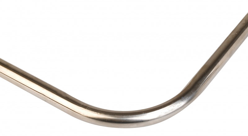 Barra Baño Curva 3/4'' 0.80X0.80 Mts Acero Inox.